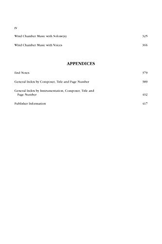 An Annotated Guide to Wind Chamber Music: Paperback Edition, Paperback Book (Donald Hunsberger Wind Library) - Image 4