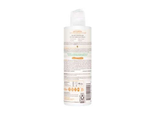 Babo Botanicals Sensitive Baby 2-in-1 Shampoo & Wash - Shea Butter, Calendula & Aloe - Cruelty-Free, Vegan - Pediatrician Tested - EWG Verified - For Babies & Kids