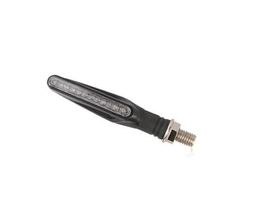 Clignotant LED Universel pour Motos Lame Ambre Feux Arrière 4 Pièces