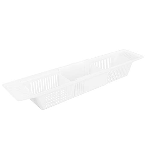 Cesta de almacenamiento para bañera con base antideslizante 7