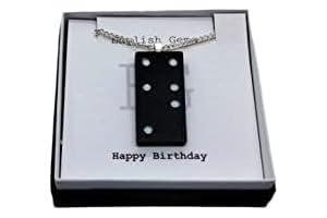 Eco-Friendly Wooden Domino Necklace