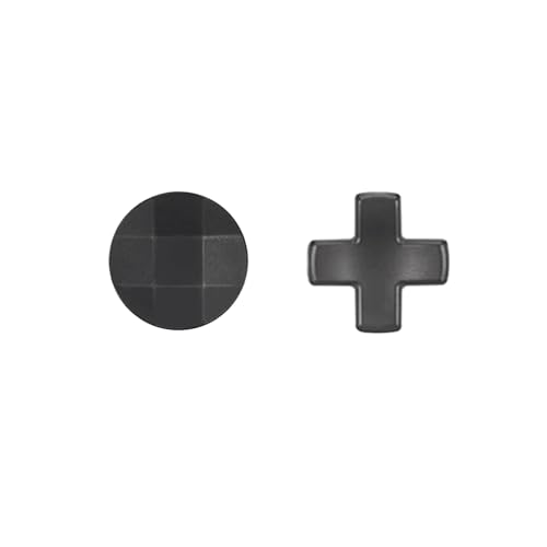 Image of 2 in 1 D-Pads for Xbox Elite 2 Core Controller Stainless Steel D-Pads for Xbox One Elite Series 2 Controller D-Pads Replacement for Xbox One Elite Series 1 Controller (Black)