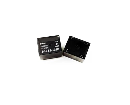 Relé BSJ-SS-105D DC5V de 5 pines para proyectos electrónicos pack de 10 unidades