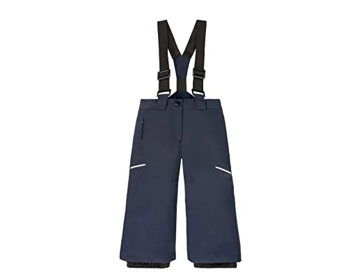 DAWILS Pantalones de Esquí para Niños, Pantalones de Nieve para Niño, Pantalones de Invierno para Niña, Pantalones Impermeable y de Nieve Unisex Niños, Azul marino1 18 Meses - 2 años Cover