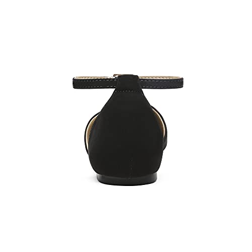 DREAM PAIRS Flapointed Women's Casual D'Orsay Pointed Plain Ballet Comfort Soft Slip On Flats Shoes4