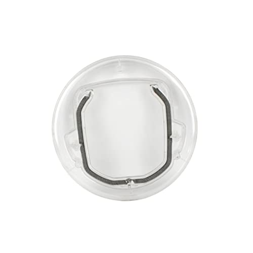 SUPVOX Cat Hole Door Pet Supplies Pet Door Quiet Brush Acrylic Easy Entry Exit Suitable for Cats