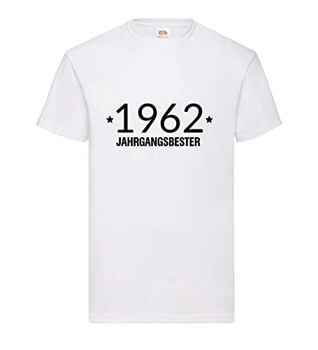 T-shirt 1962 homme blanc grande taille 3XL anti transpiration