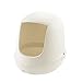 Richell USA - PAW TRAX Dome Hooded Cat Litter Box (60026) (White)
