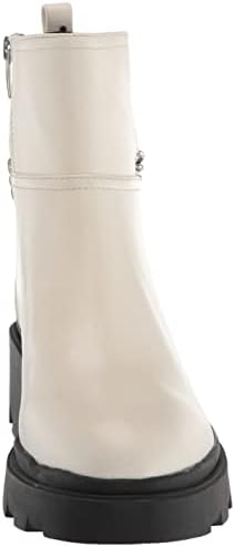 Marc Fisher Women's Waty Chelsea Boot, Cream Leather, 9 | Image 1