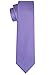 KissTies Lavender Tie Solid Necktie Satin Wedding Ties + Gift Box