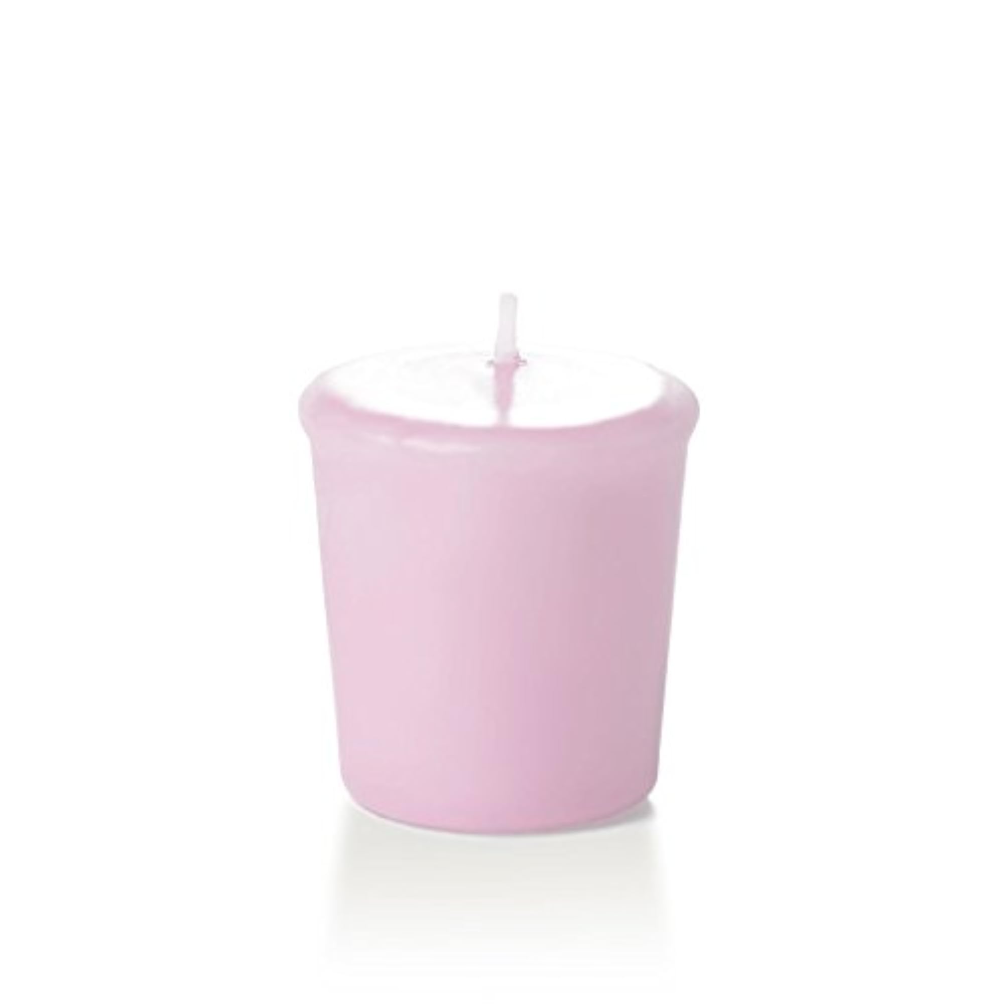 15hr Unscented Blush Votive Candles, 9 per Pack