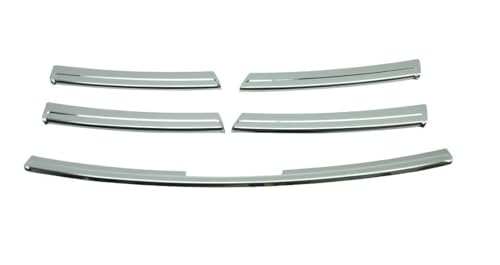 Chrome Grille frontale Accent Trim couvertures de Lot de 5 pcs pour s'adapter au Trafic (2014-2019)