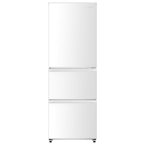 タイムセール商品5 - ハイセンス 冷蔵庫 幅59.9cm 358L 自動霜取り セレクトチルド室 脱臭機能付き 静音20dB 右開き 3ドア 大容量 HR-K350LW ホワイト