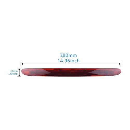 Feu stop surélevé LED pour Mini Cooper Coupé R58, look moderne et visible - 3
