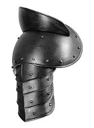 NauticalMart Plate Armour Giant Warrior Pauldrons Dark