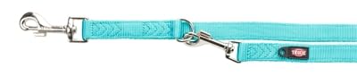 My Prince Guinzaglio regolabile per cani Trixie con doppia cucitura, blu