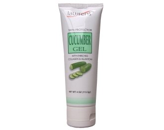 Lawrens Cucumber Gel 4 oz with Collagen & Allantoin Skin Protector