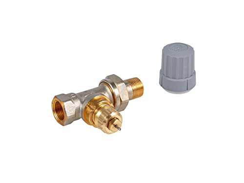 Danfoss 013G0002 Thermostatic Valve Ra-Fn 10, Grey, 3/8 Inch