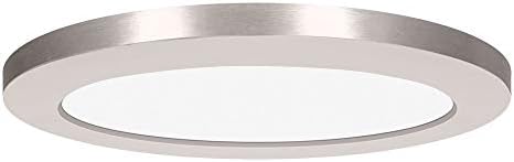 Access Lighting 20830LEDD-BS/ACR ModPLUS Flush Mount, Brushed Steel