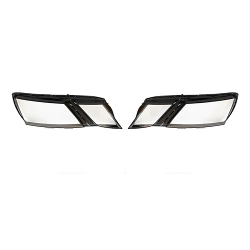 Couvercle de phare pour Skoda Octavia 2018-2020 paire de lentilles en verre transparent