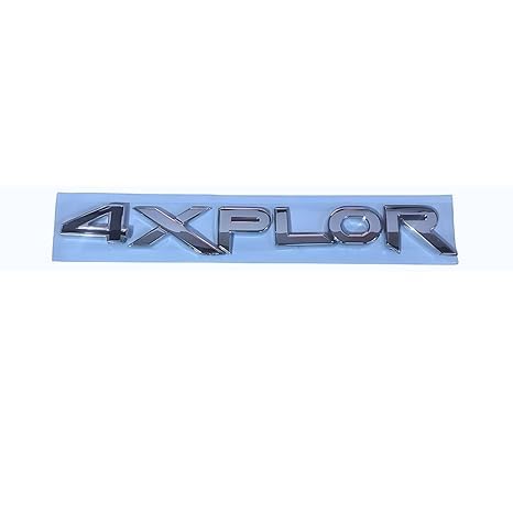Speedwav 3D Metal Car Logo Nameplate, 4XPLOR Badge Emblem Monogram Letter Decal-image-35