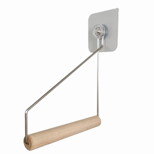 Percha de pared para colgar ropa – Percha de pared fuerte para colgar ropa de pared – Práctico perchero adhesivo para múltiples abrigos, pinzas de ropa, perchas, suéteres