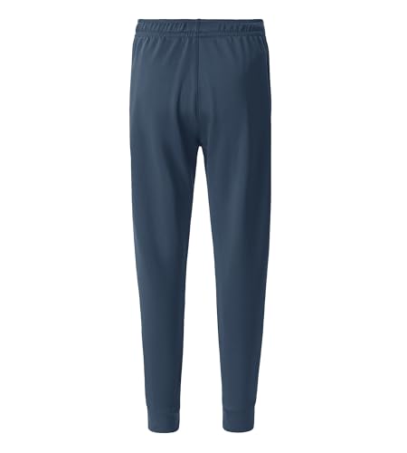 DEVOROPA Boys Joggers Water Resistant Lightweight Youth Tapered Leg Sweatpants Kids Track Running Athletic Pants Zip Pockets3