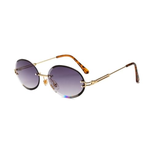 Lunettes de soleil de luxe MUTYNE au style steampunk sans monture pour sublimer votre look
