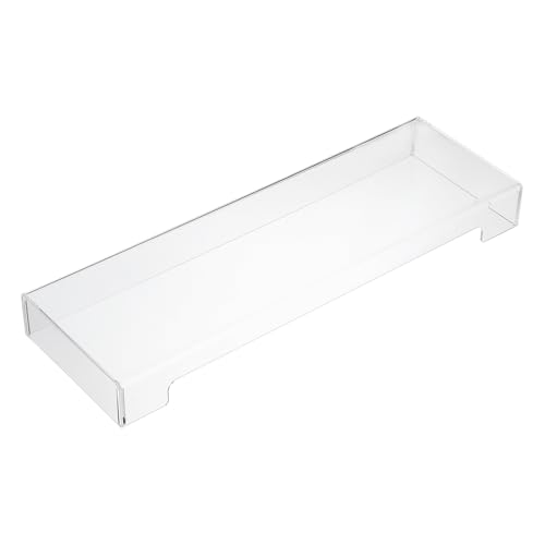 Funda de teclado acrílica transparente Toddmomy antipolvo y resistente al agua para ordenador