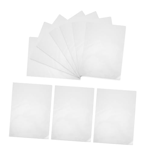 MOTHNUR 10個 型透明ファイルフォルダー 大容量 対応 書類保護 多機能クリアファイル 学校用ドキュメントホルダー スペース節約デスク収納