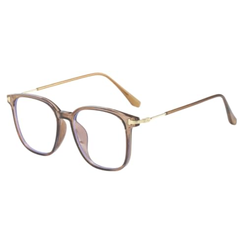 Image of Shiratori Square Blue Light Blocking Glasses for Women Men, Lightweight Frame Anti Eyestrain Computer Glasses