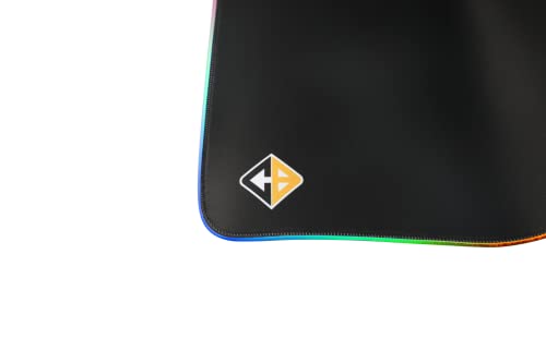 Image of Cosmic Byte Equinox RGB Mousepad with 4 Port USB Hub, 1000x300x4MM (Black)