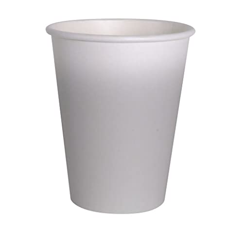 Ciao - Gobelets en papier FSC compostables (250 ml), 8 pièces, gris fumé, 34810