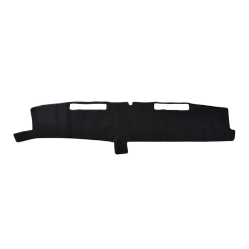 Cubierta de tablero para Chevy C10 y Silverado 1981-1987 alfombrilla salpicadero LHD negra