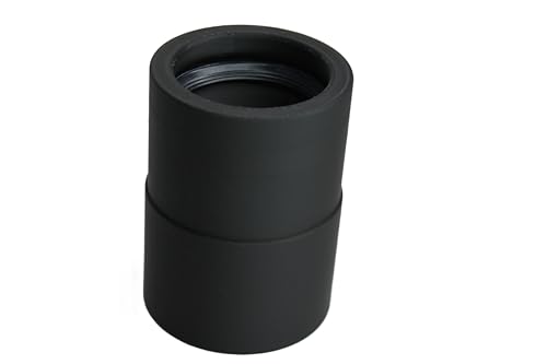 DRUCKKRAFT Adapter für Ø 50 mm Spiralschlauch - Absaugschlauch | Werkstattabsaugung | Absauganlage | Schnellkupplung | Luftreiniger | Rauchabsaugung (Schlauch Rechtsgewinde, DN50 mit Muffe)