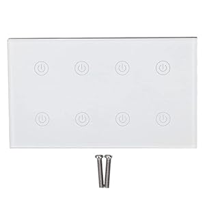 Mavaol 8 Gang Touch Lichtschalter
