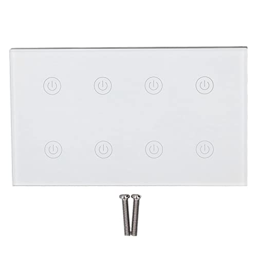 Interruptor de luz táctil soluciona el desorden de cables con control de voz y app para el hogar 5