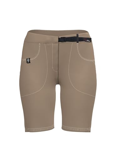 Pantalon bermuda pour l'extérieur femme Rock Experience Kundalini, short outdoor stretch