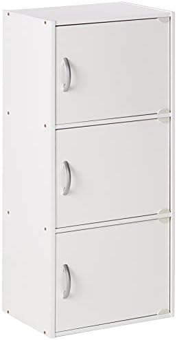 HODEDAH IMPORT Bookcase, White