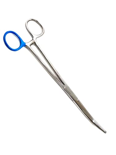 Cynamed HE-04 Premium Hemostat Locking Forceps 3 Curved And 3 Straight Stainless Steel thumb #5