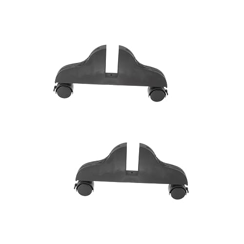 TOPBATHY 2 Piezas Base De Pantalla Móvil Divisor De Pantalla Separador De Ambientes De Madera Pared Separadora De Ambientes con Ruedas Oficina De Polivinilo Pantalla De Privacidad