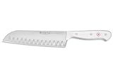 WÜSTHOF Gourmet White 7' Hollow Edge Santoku Knife