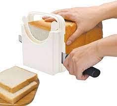 PARVY Adjustable Bread Slicer Toast Loaf Sandwich Cutter Foldable and Cutting Slicing Mold Baking Tools Kitchen Gadgets (1Pcs)