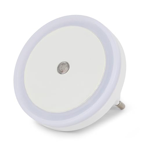 Entac Nachtlicht 0.5W Kreis WW White Dämmerungssensor