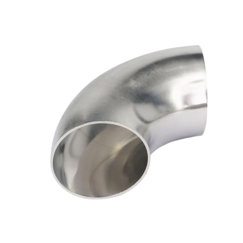 LXLXXAYLS 2.5�C���` 63mm O/D 304�X�e�����X�| �ˍ����n�� 90�x�G���{�x���h�p�C�v�p�� homebew �����i