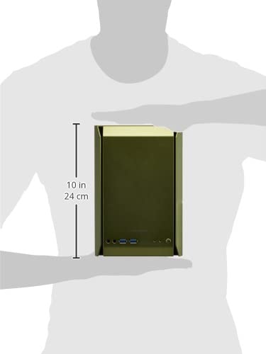 Amazon | AS Enclosure RS01 PCケース オリーブグリーンアルマイ ト