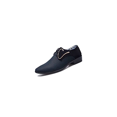 Zapatos de vestir para hombre en azul perfectos para tus reuniones de negocios