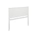 Atlantic Furniture Nantucket Headboard, Queen, White