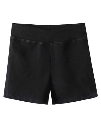 Phoeswan Girls Cotton Dance Shorts, Highly Elastic Ballet Short Pants for Girls (Toddler,Little Kid,Big Kid)