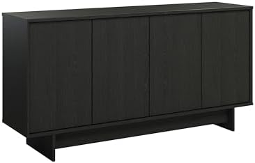 Prepac Finnley 61.5" Wide Sideboard Cabinet, Wood Entryway Sidebo...